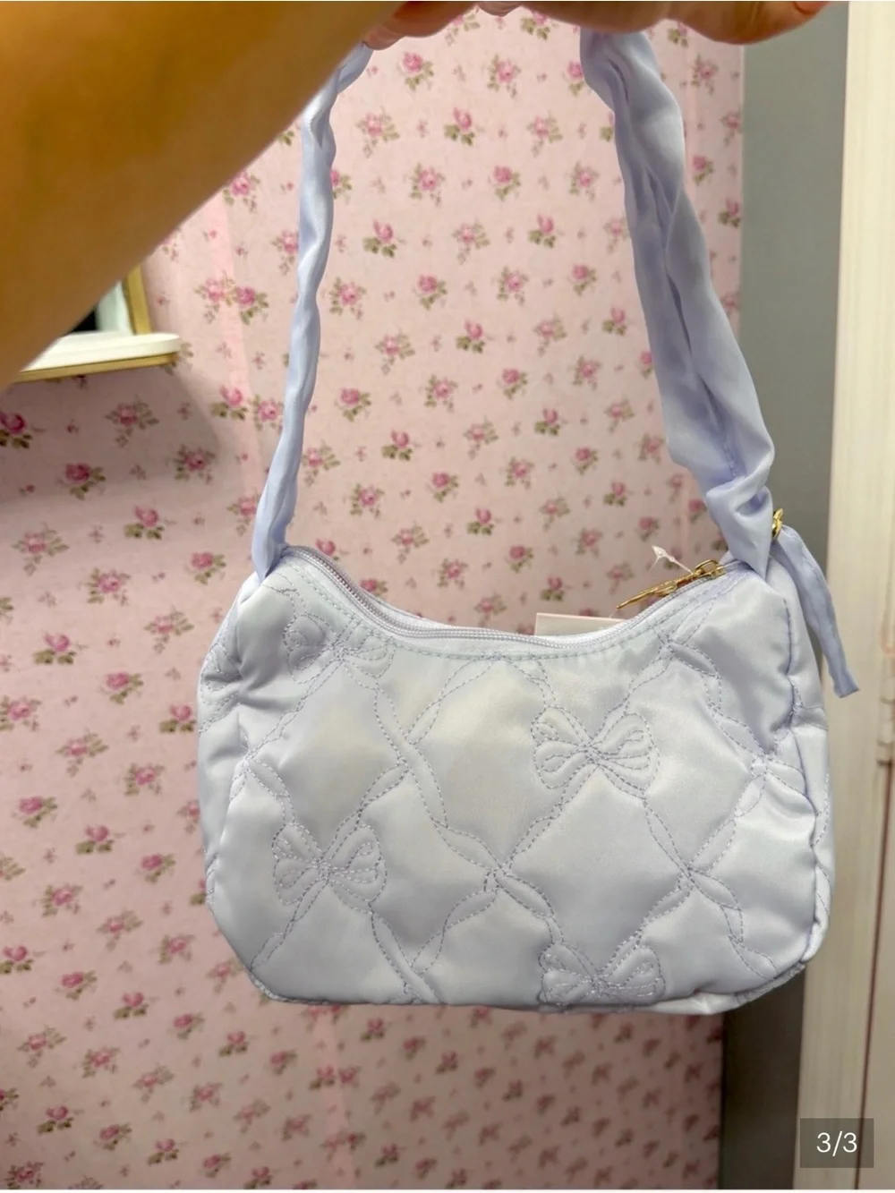 LoveShackFancy x Target Yoobi Shoulder Bag purple